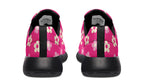 Cream Flowers On Hot Pink