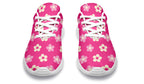 Cream Flowers On Hot Pink