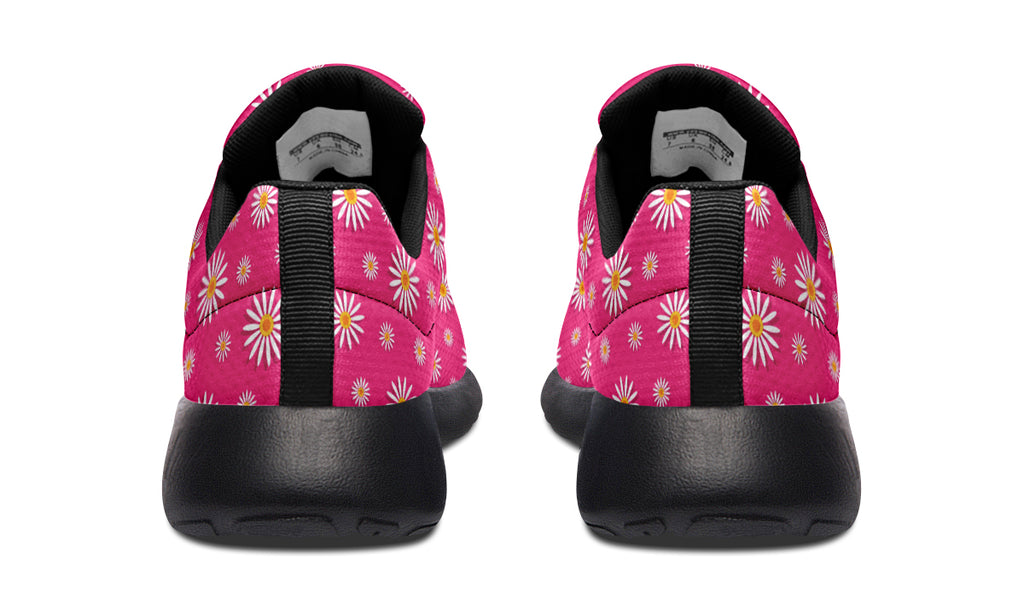 Daisies on Hot Pink