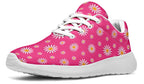 Daisies on Hot Pink