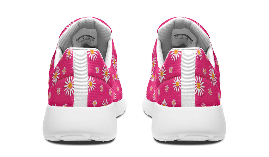Daisies on Hot Pink