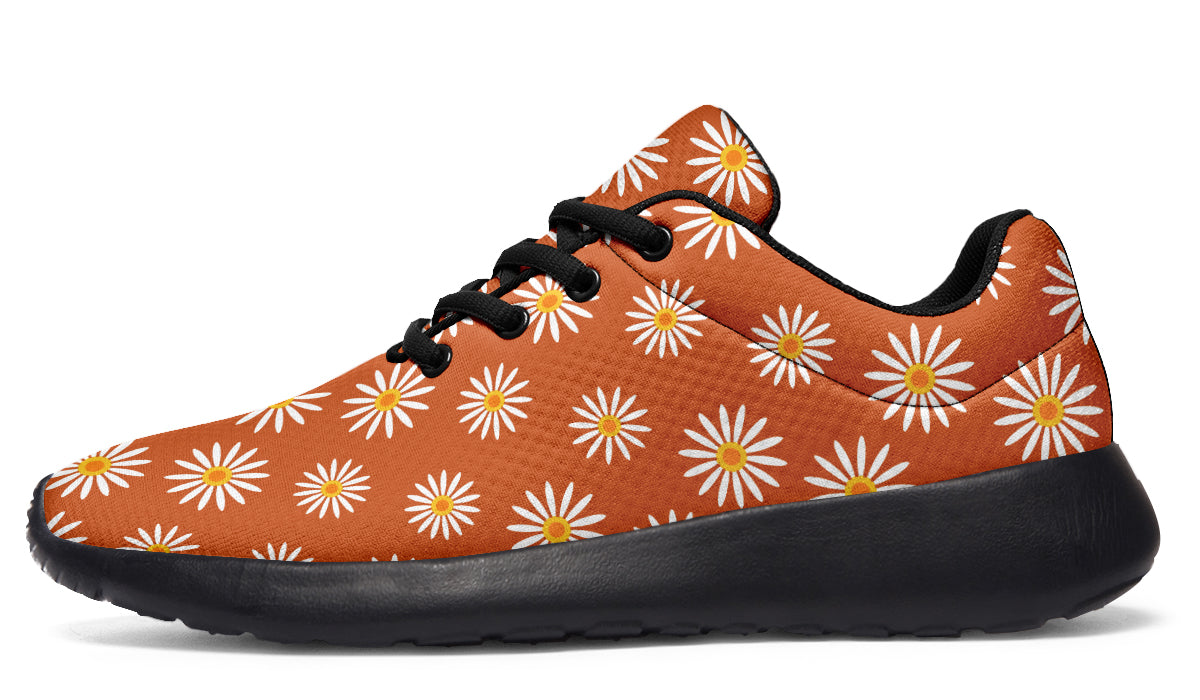Daisies on Orange