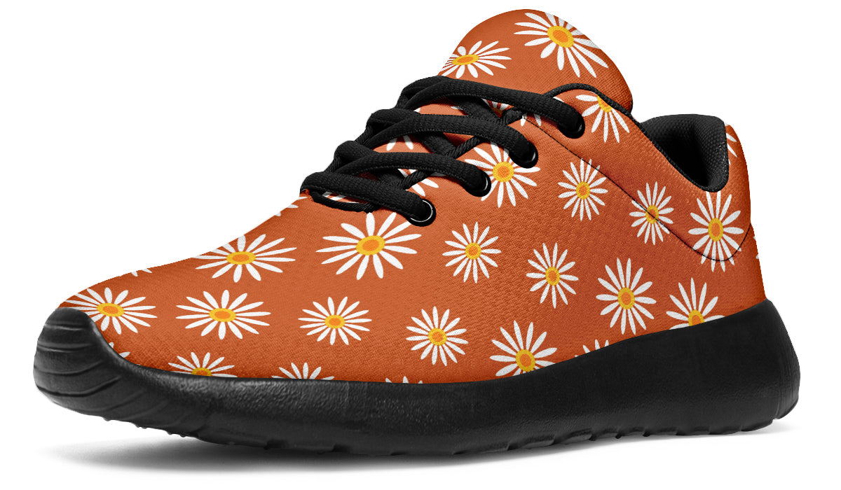 Daisies on Orange