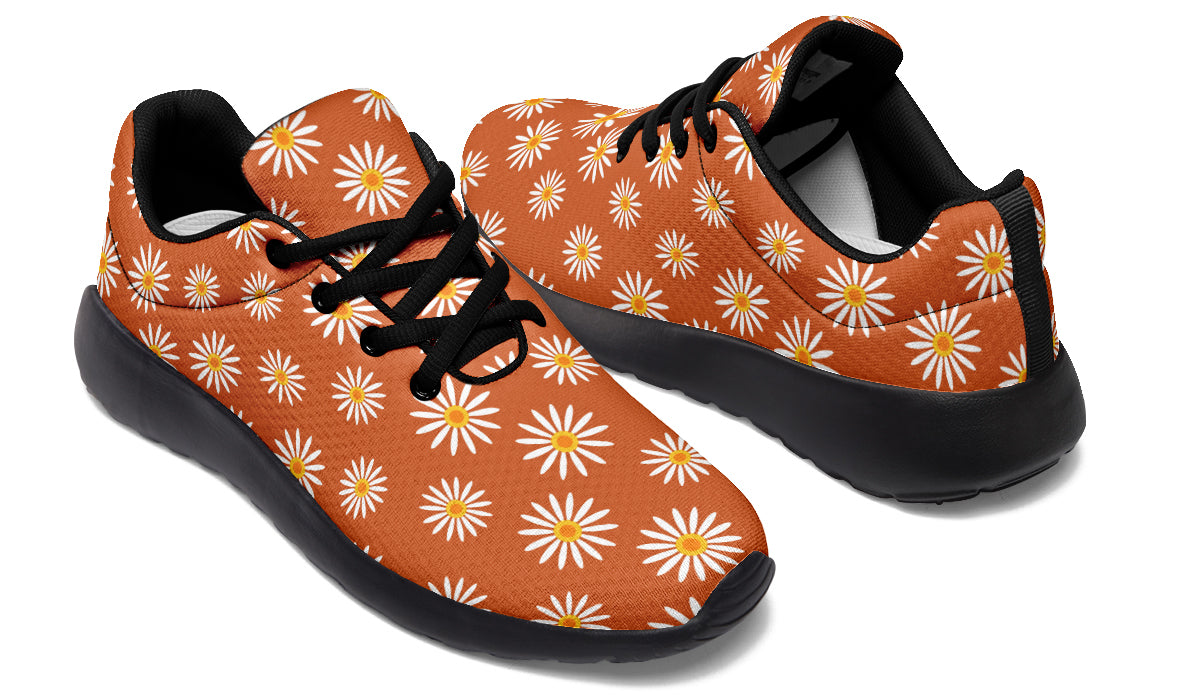 Daisies on Orange