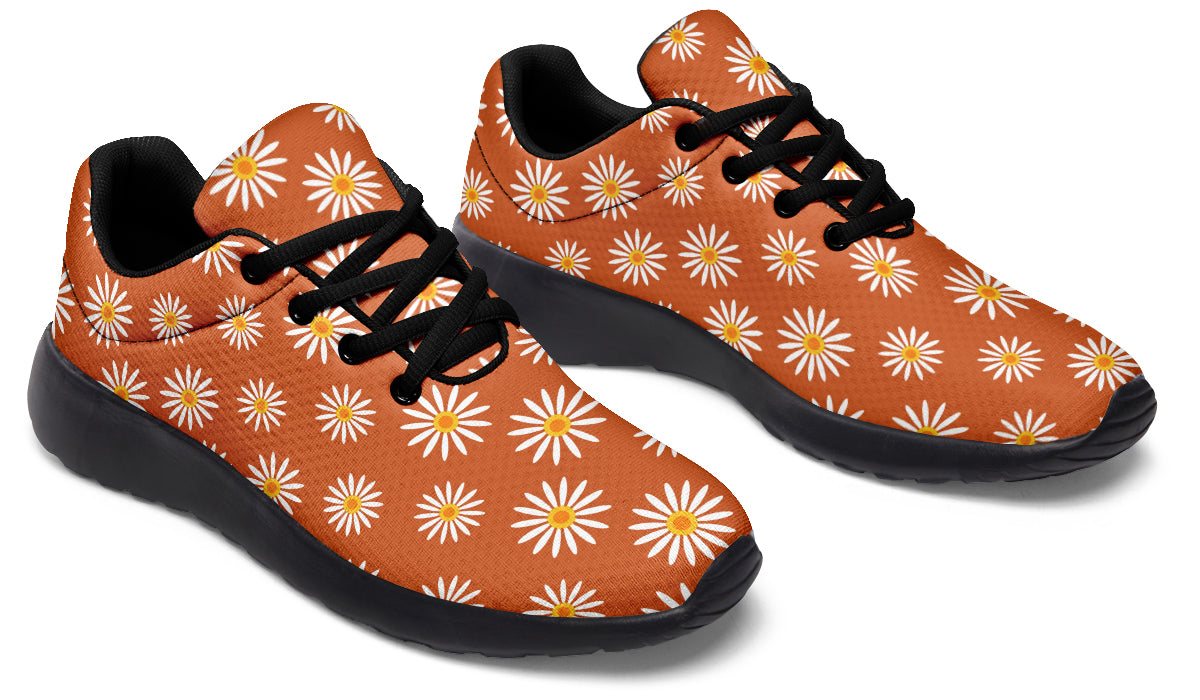 Daisies on Orange