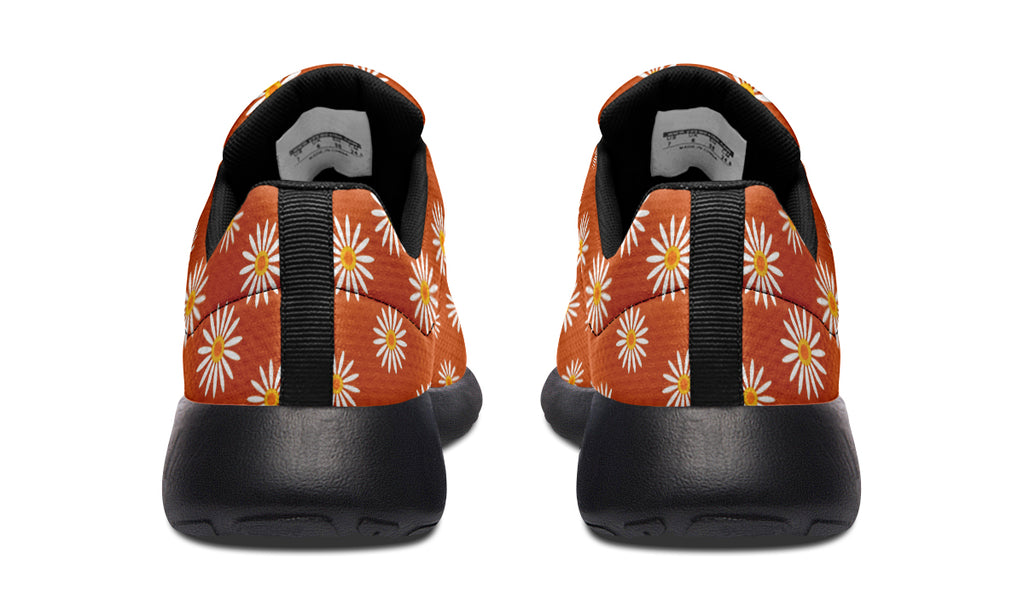 Daisies on Orange