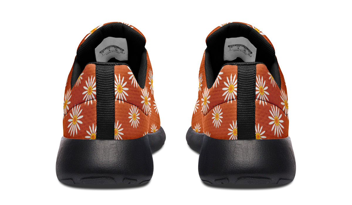 Daisies on Orange