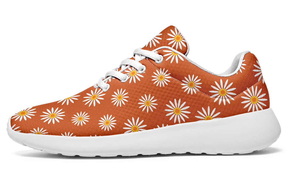 Daisies on Orange