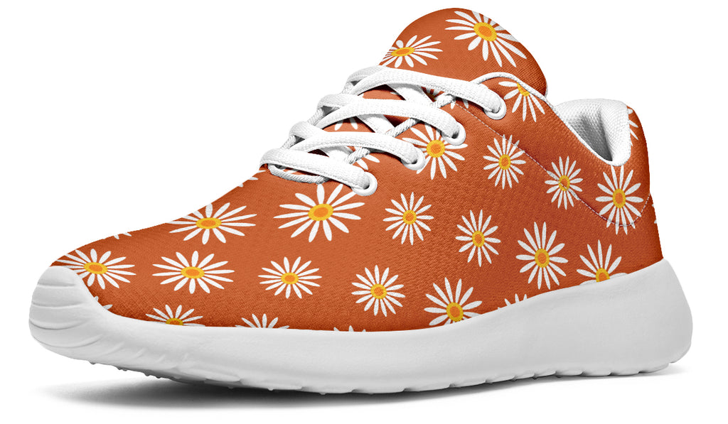 Daisies on Orange