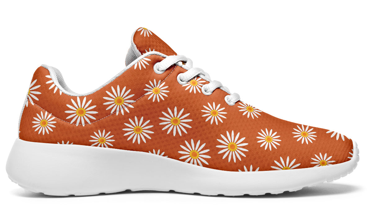 Daisies on Orange
