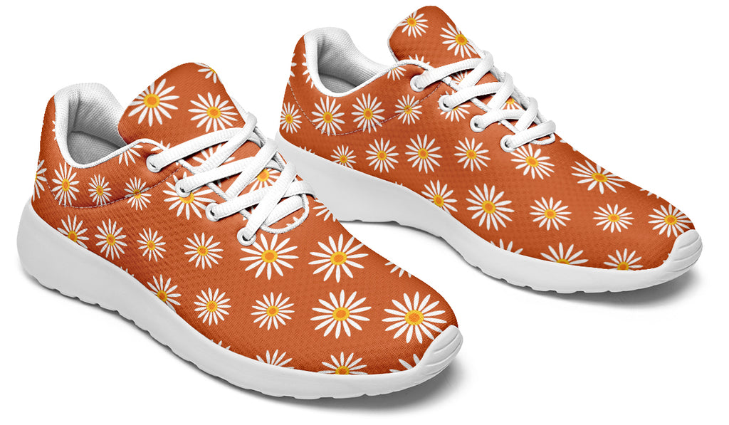 Daisies on Orange