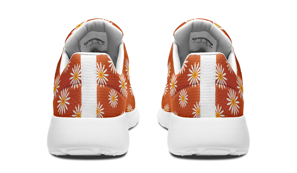 Daisies on Orange