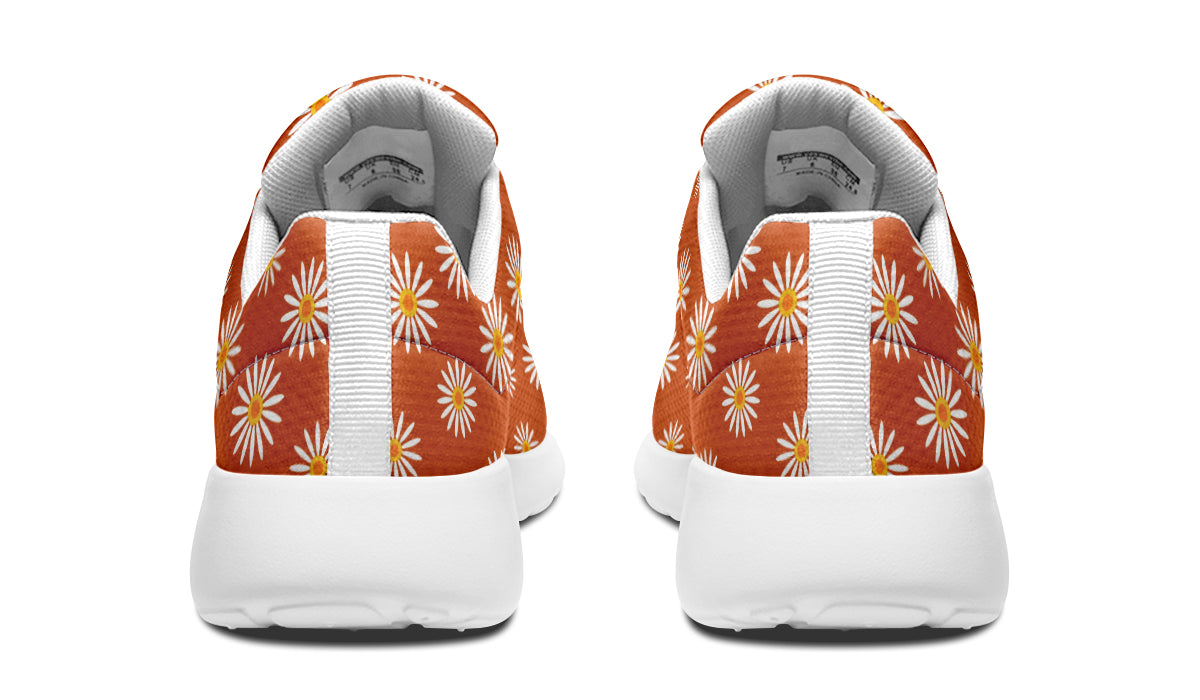 Daisies on Orange