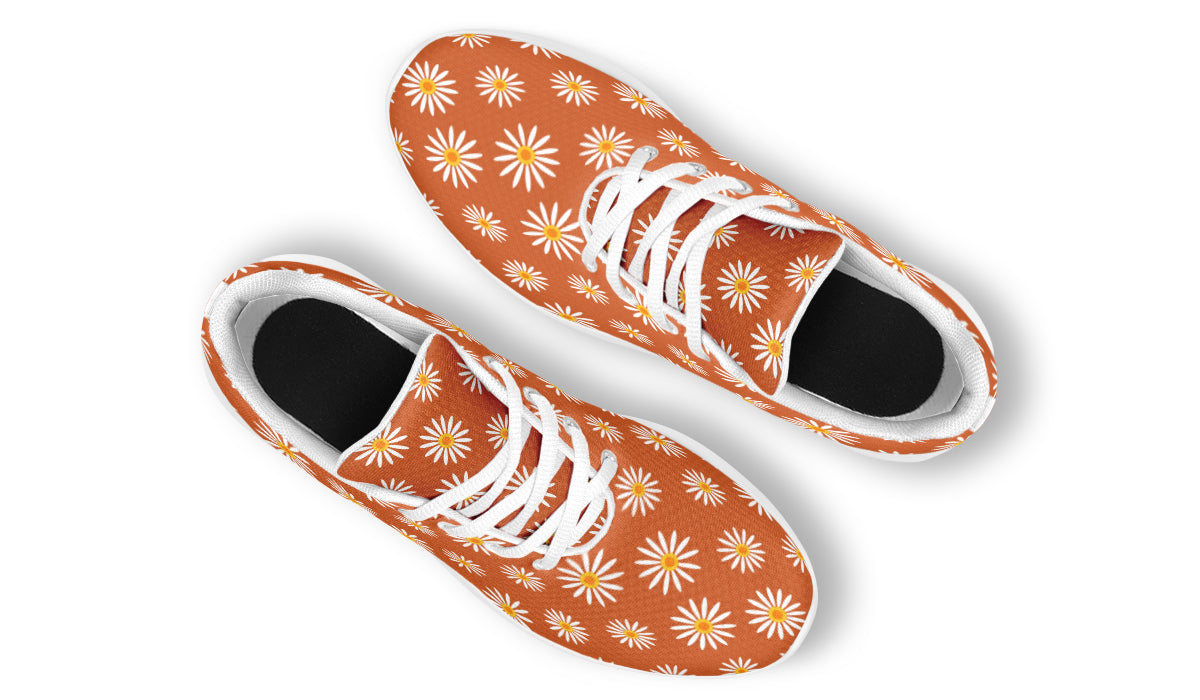 Daisies on Orange