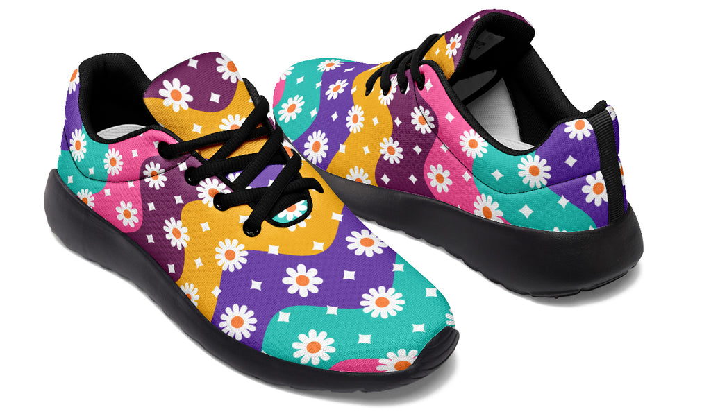 Electric Wave Daisies