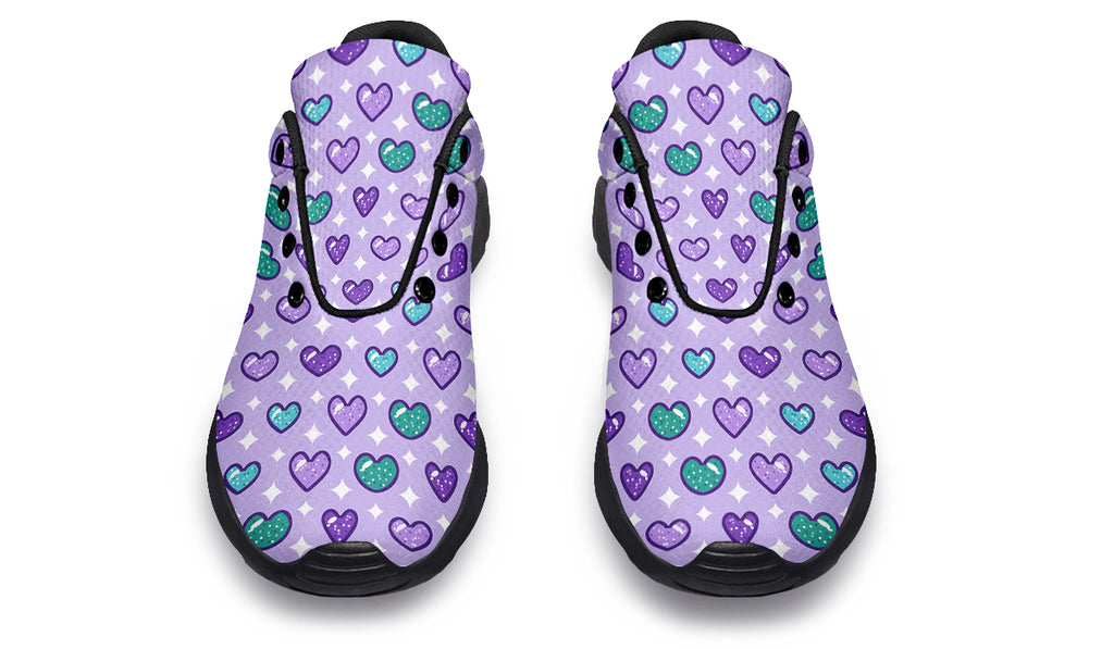 Glitter Hearts