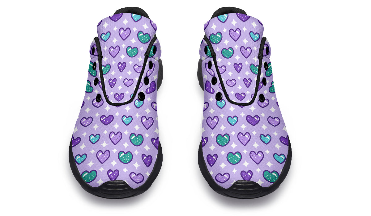 Glitter Hearts