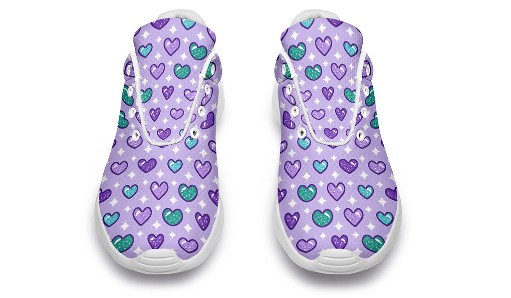 Glitter Hearts