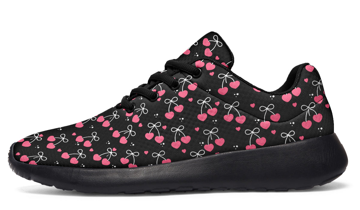 Heart Bows on Black