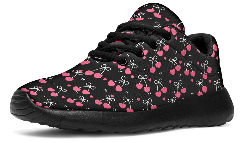 Heart Bows on Black