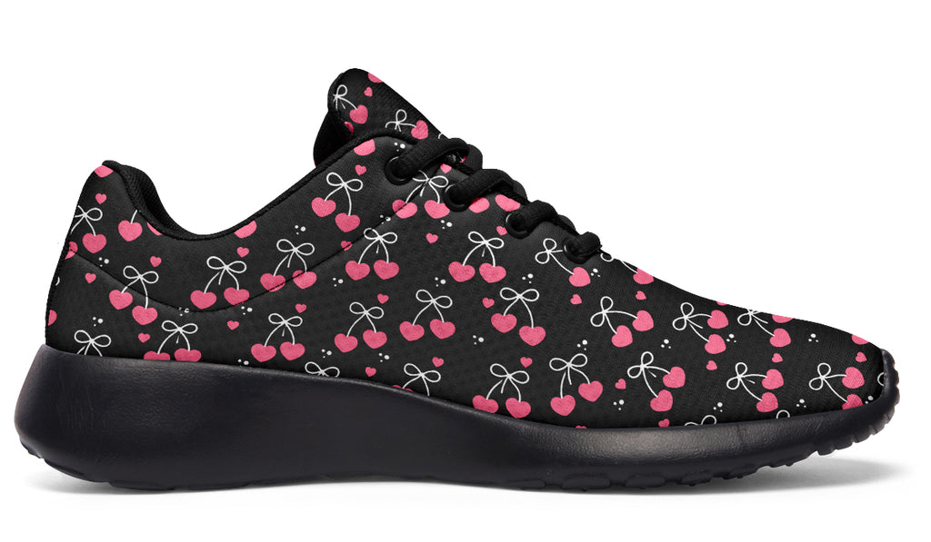 Heart Bows on Black