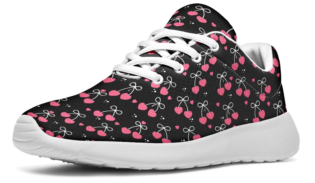 Heart Bows on Black