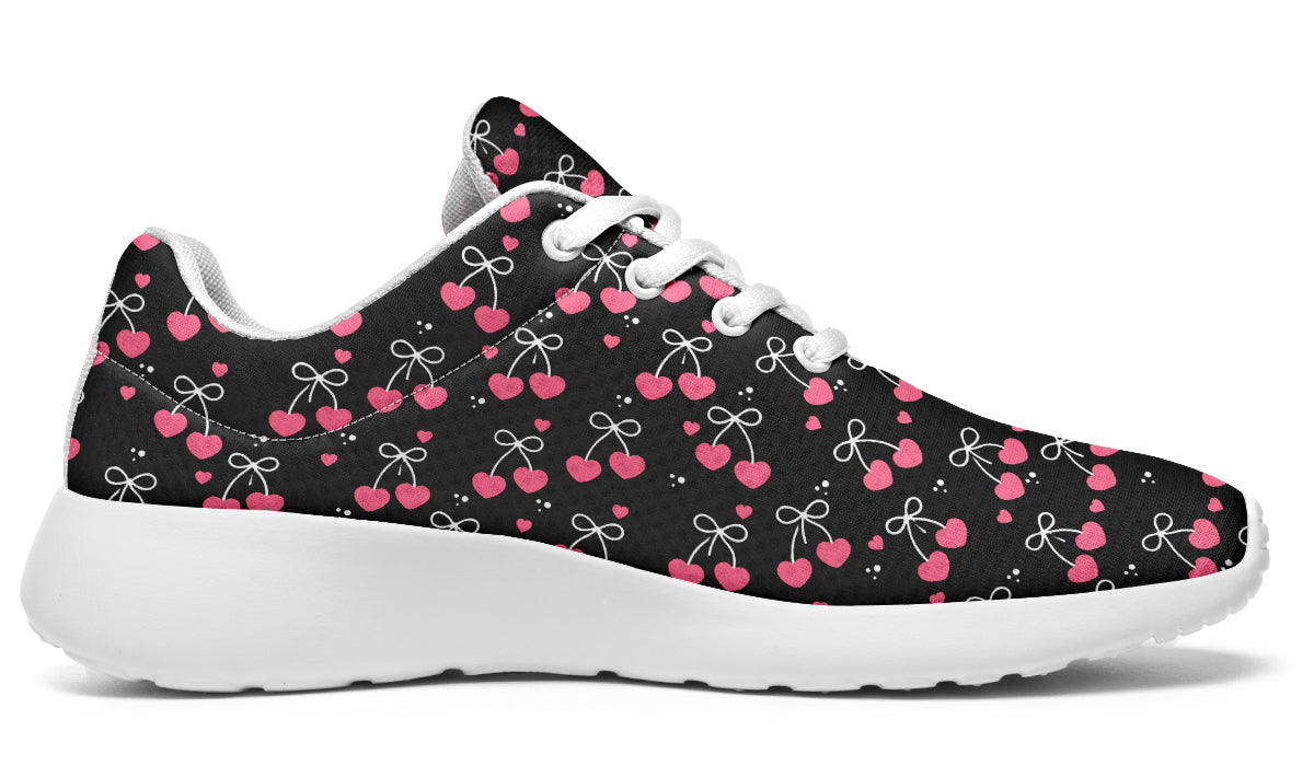 Heart Bows on Black