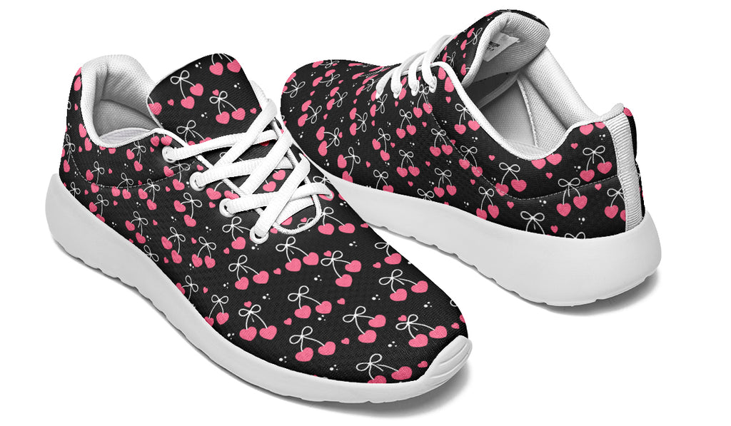 Heart Bows on Black