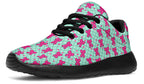 Hot Pink Bows on Mint