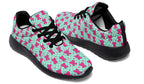 Hot Pink Bows on Mint