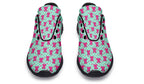 Hot Pink Bows on Mint
