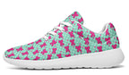 Hot Pink Bows on Mint