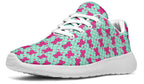Hot Pink Bows on Mint