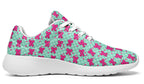 Hot Pink Bows on Mint