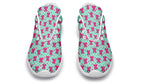 Hot Pink Bows on Mint
