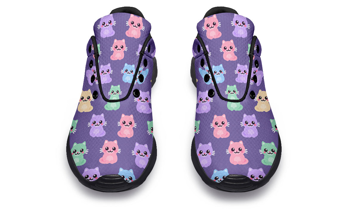 Pastel Cat Stack