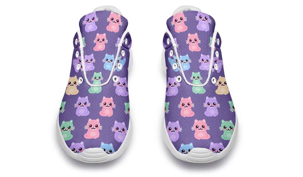 Pastel Cat Stack