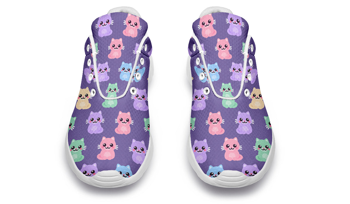 Pastel Cat Stack