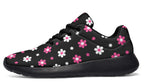 Pink and Black Flowers