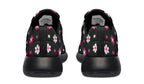 Pink and Black Flowers