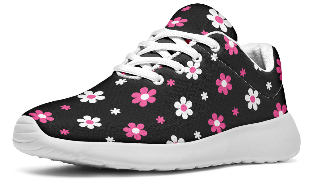 Pink and Black Flowers