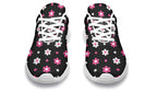 Pink and Black Flowers