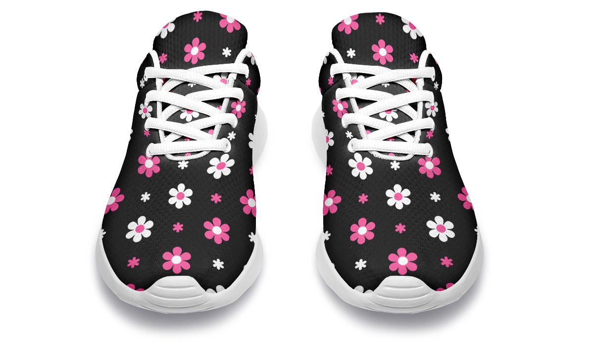 Pink and Black Flowers