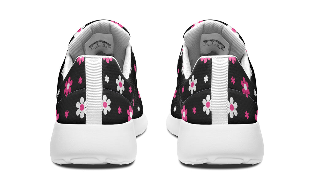 Pink and Black Flowers