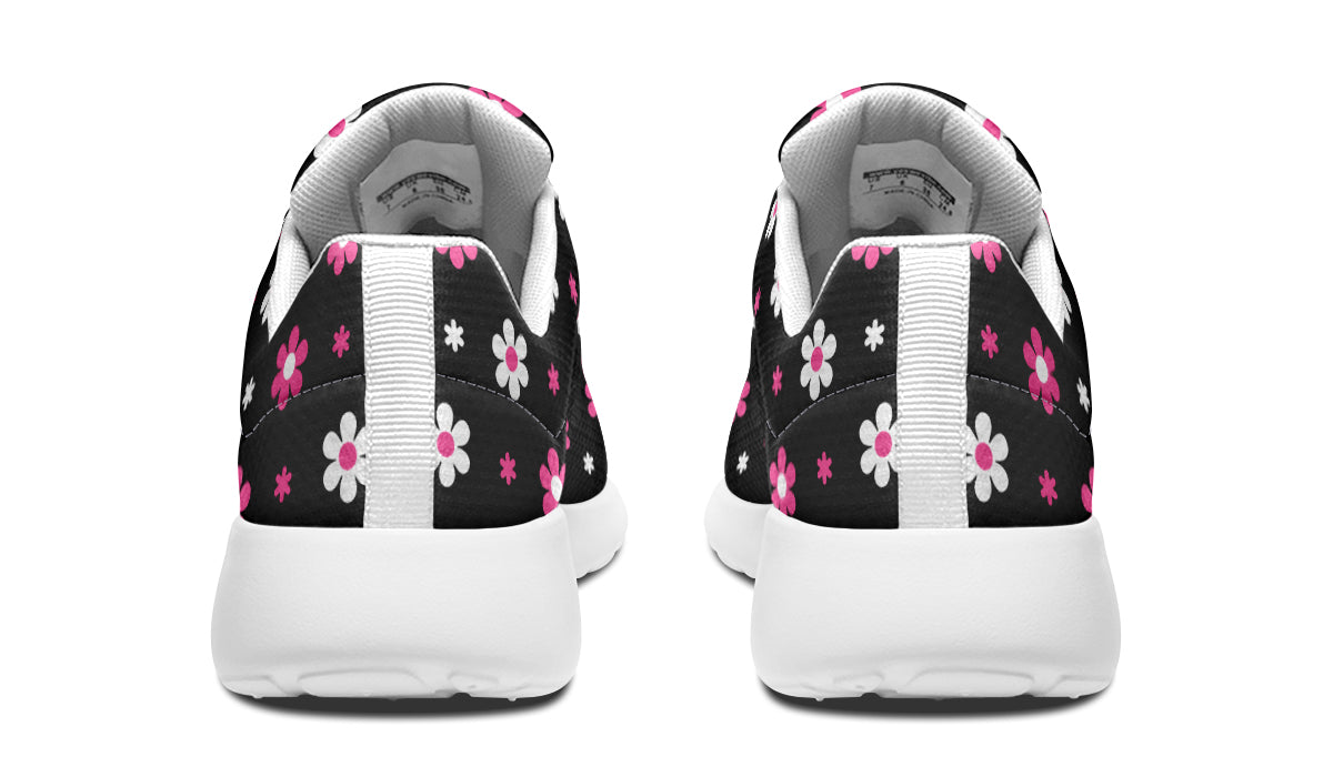 Pink and Black Flowers