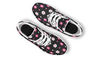 Pink and Black Flowers