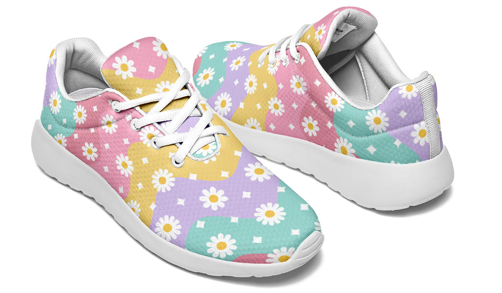 Rainbow Wave Daisies