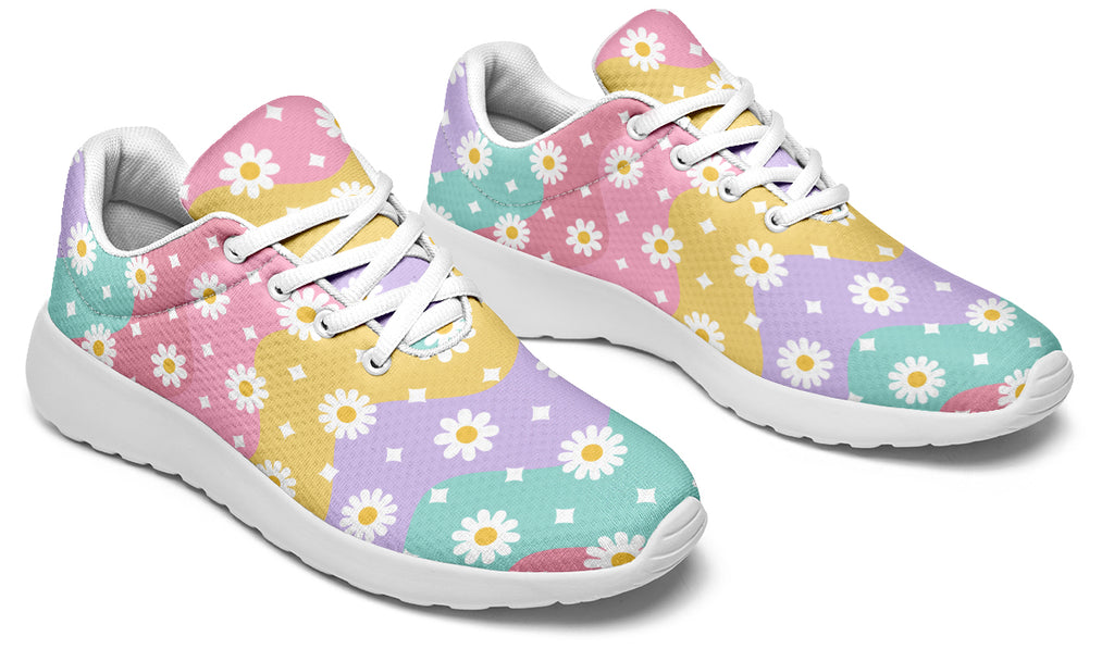Rainbow Wave Daisies