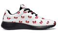 Ribbon Red On White