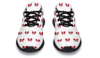 Ribbon Red On White
